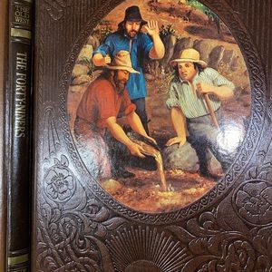 VTG The Forty-Niners The Old West/Time Life Books Leather Bound 1975